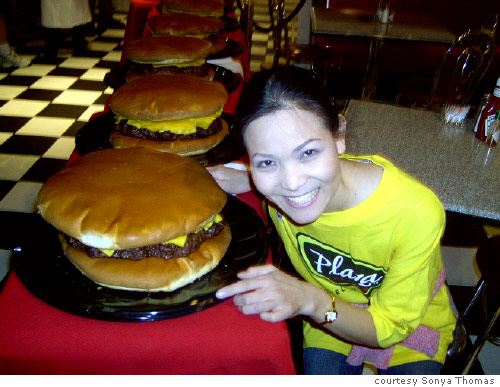 Heart attack grill burger